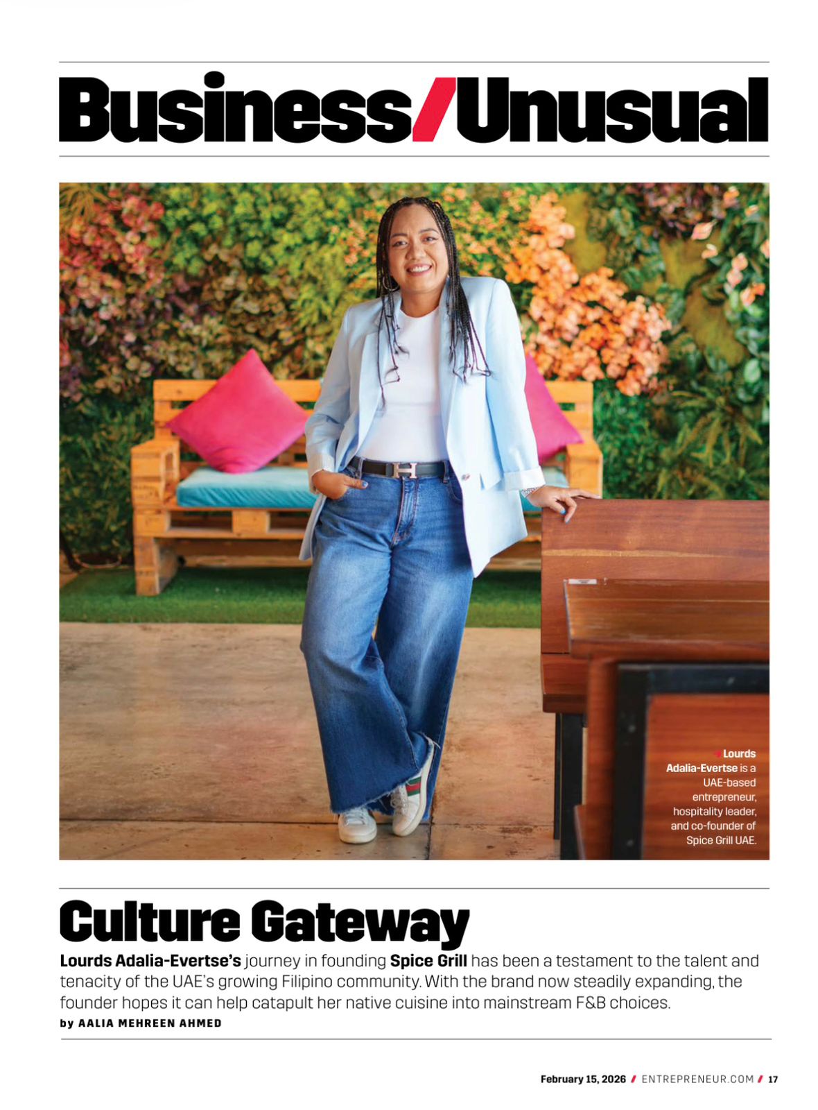 Entrepreneur Middle East feature